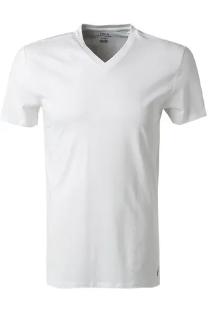 Ralph Lauren Herren T-Shirts Reine Baumwolle unifarben
