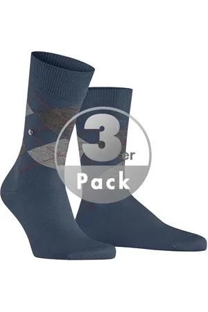 Burlington Herren Socken Baumwolle & Mix Gemustert