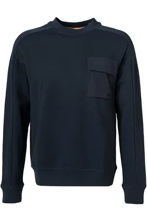 HUGO BOSS Herren Sweatshirt unifarben