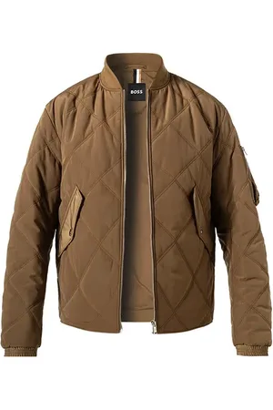 HUGO BOSS Herren Steppblouson unifarben