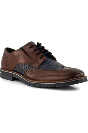 Bugatti Herren Derby Glattleder