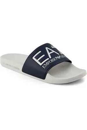 EA7 Herren Pantoletten Gummi