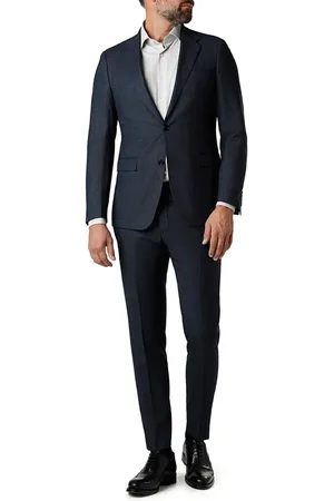 Strellson Herren Anzug meliert Slim Fit