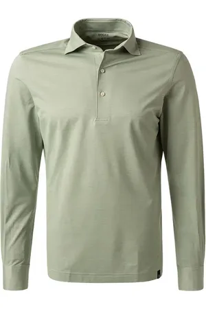 Boggi Milano Herren Polo-Shirt meliert
