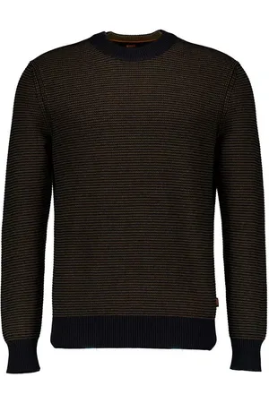 HUGO BOSS Herren Pullover Gemustert