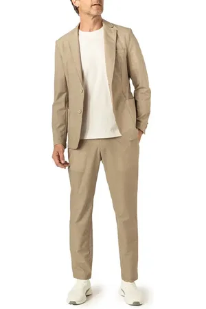 HUGO BOSS Herren Anzug meliert Slim Fit