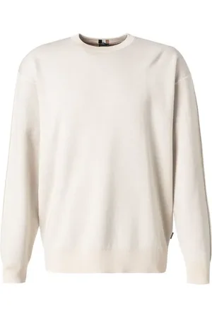 HUGO BOSS Herren Pullover unifarben