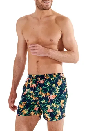 Hom Herren Badeshorts Mit Prints