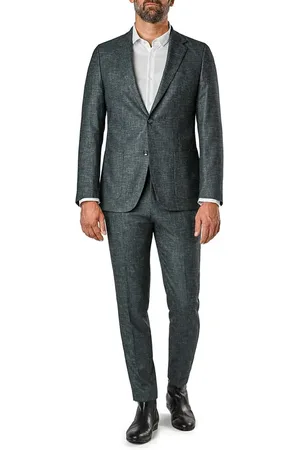 Strellson Herren Anzug meliert Slim Fit