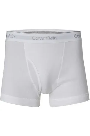 Calvin Klein Herren Trunks Reine Baumwolle unifarben