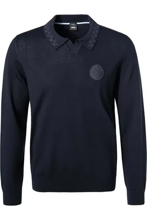 HUGO BOSS Herren Pullover unifarben