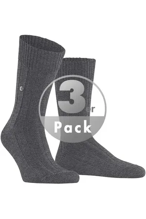 Burlington Herren Socken Schur-Wolle unifarben