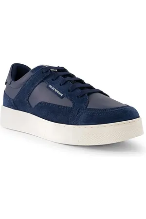 Emporio Armani Herren Sneaker Glattleder
