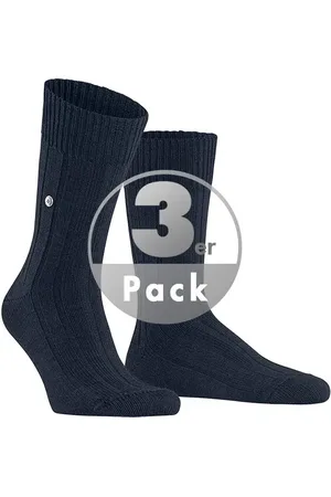 Burlington Herren Socken Schur-Wolle unifarben