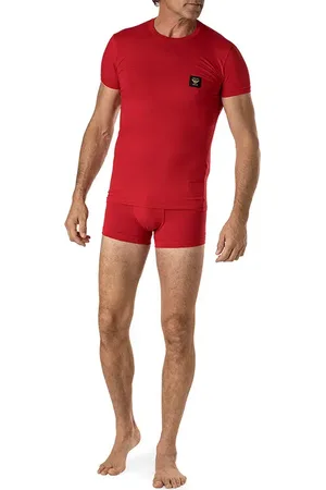 Emporio Armani Herren Set Baumwolle & Mix unifarben