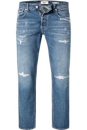 Replay Herren Jeans Straight Fit