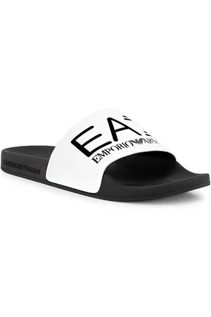 EA7 Herren Pantoletten Gummi
