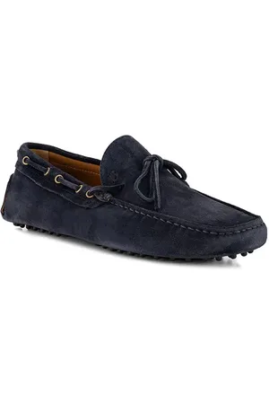 Boggi Milano Herren Mokassins Velours