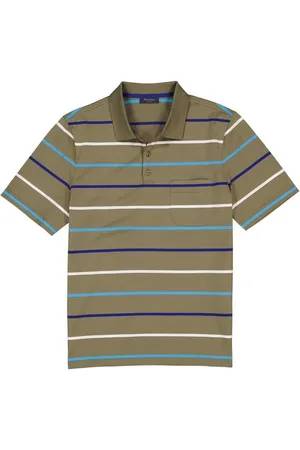 Maerz Herren Polo-Shirt gestreift