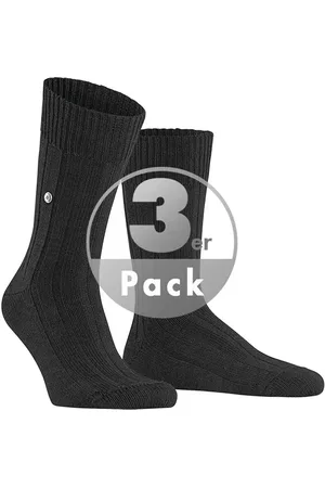 Burlington Herren Socken Schur-Wolle unifarben
