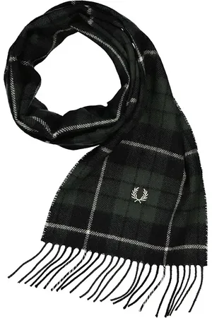 Fred Perry Herren Schal Baumwolle & Mix kariert