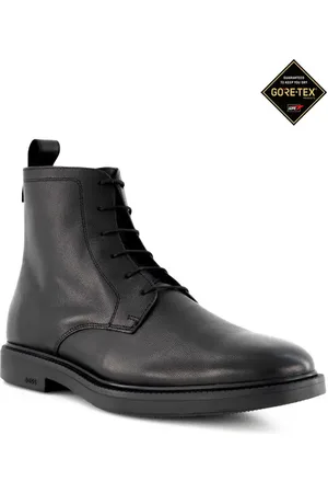 HUGO BOSS Herren Schnürboots Glattleder