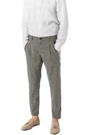 JOOP! Herren Bundfaltenhose meliert