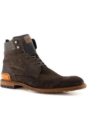 Floris van Bommel Herren Stiefeletten Velours