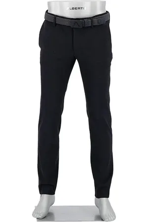 Alberto Herren Chino meliert Slim Fit