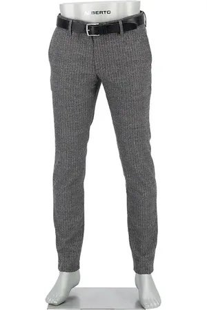 Alberto Herren Chino meliert Slim Fit