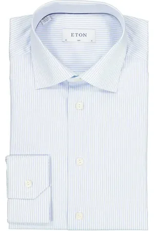 Eton Herren Hemd gestreift Slim Fit