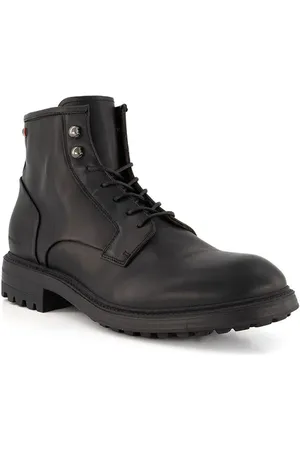 Rosso e Nero Herren Schnürboots Glattleder