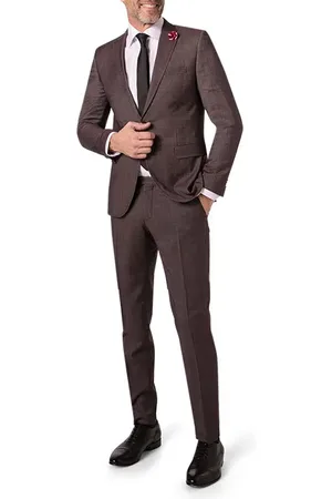 Cg Herren Anzug Slim Fit