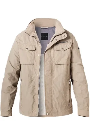 Bugatti Herren Jacke unifarben