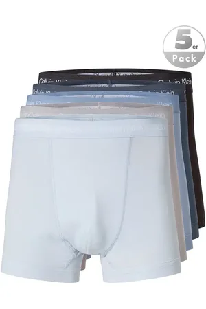 Calvin Klein Herren Trunks Baumwolle & Mix unifarben
