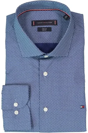 Tommy Hilfiger Herren Hemd gemustert Slim Fit