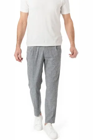 JOOP! Herren Bundfaltenhose meliert