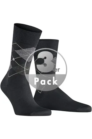 Burlington Herren Socken Baumwolle & Mix Gemustert