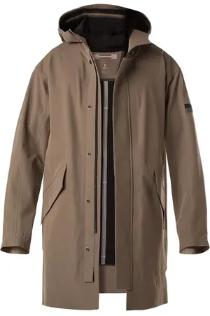 Boggi Milano Herren Funktionsparka unifarben
