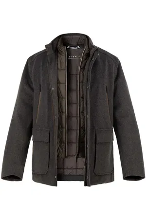Bugatti Herren Jacke unifarben