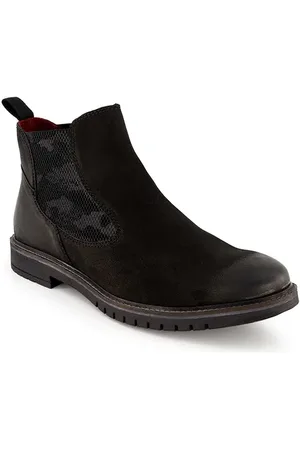 Bugatti Herren Chelsea Boots Velours