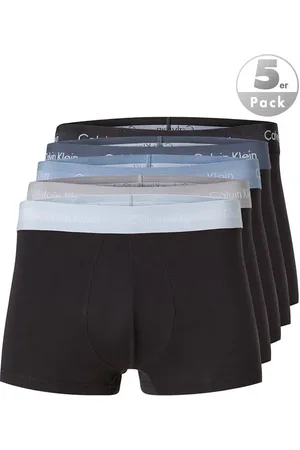 Calvin Klein Herren Trunks Baumwolle & Mix unifarben