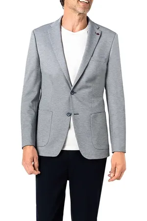 Roy Robson Herren Sakko meliert Slim Fit