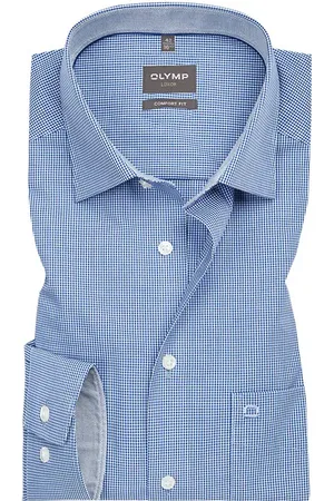Olymp Herren Hemd kariert Comfort Fit