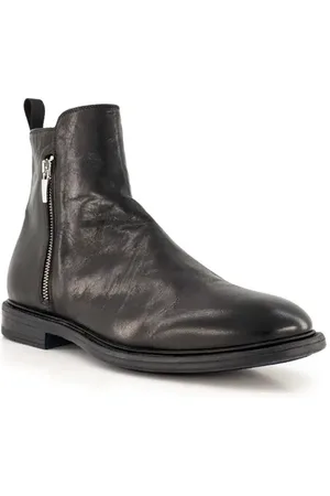 Rosso e Nero Herren Stiefeletten Glattleder