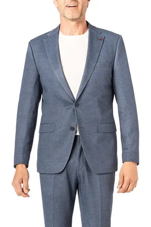 Roy Robson Herren Sakko meliert Slim Fit