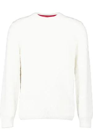 HUGO BOSS Herren Pullover unifarben