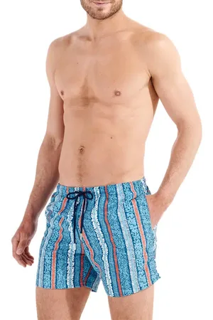 Hom Herren Badeshorts Gestreift