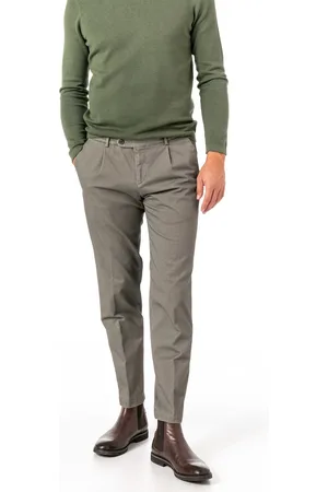 Bugatti Herren Bundfaltenhose gemustert