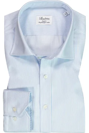 Stenströms Herren Hemd gestreift Comfort Fit